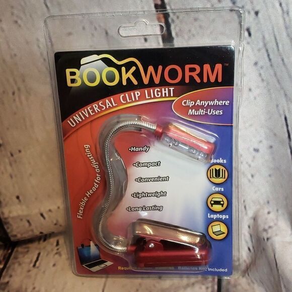 Book Worm Clip Light - Picture 1 of 2
